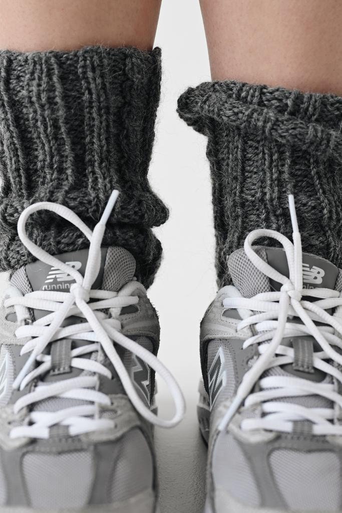 Handmade Merino Wool Socks: Thin Knit Unisex Cozy Socks