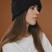 Hand Knitted Alpaca Wool Cap: Unisex Winter Hat