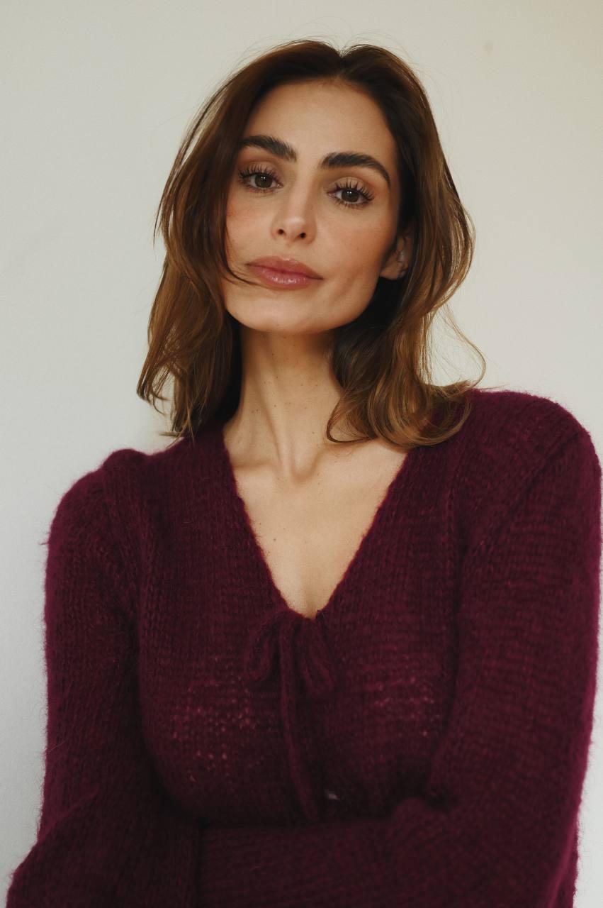 Handmade Mohair Knit Cardigan: Cozy Lightweight Sweater