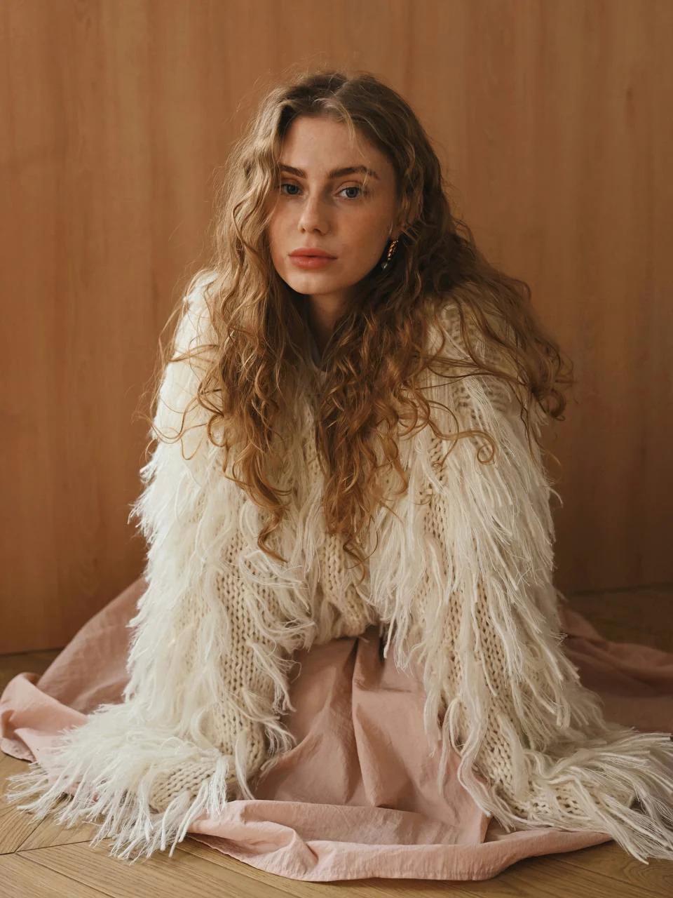 Handmade Alpaca Merino Cardigan: Cropped Open Front Wool Jacket